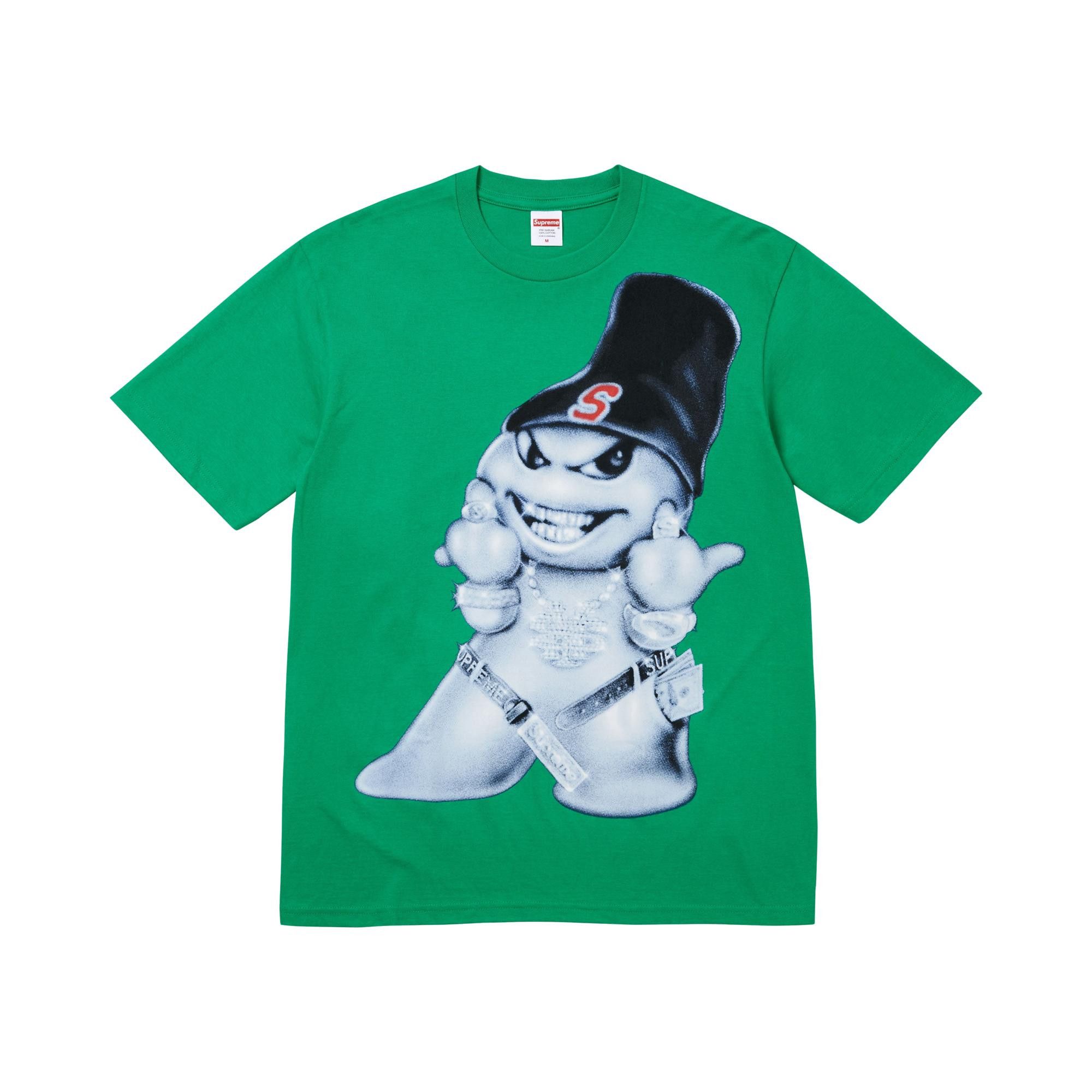 Buy Supreme Snowman Tee 'Green' - FW25T20 GREEN | GOAT