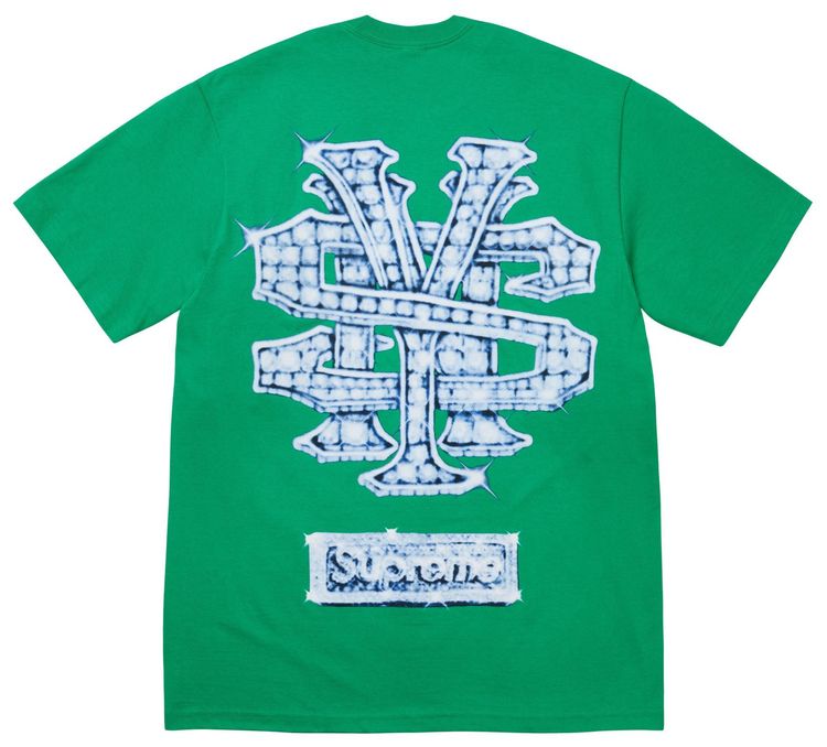 Supreme Snowman Tee Green