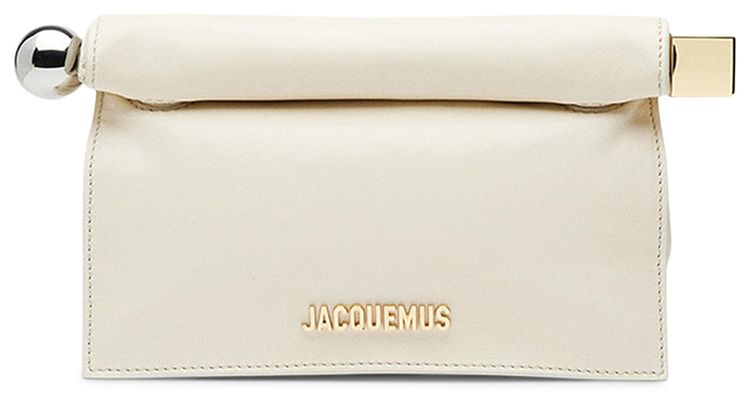 Jacquemus La Petite Pochette Rond C Light Ivory