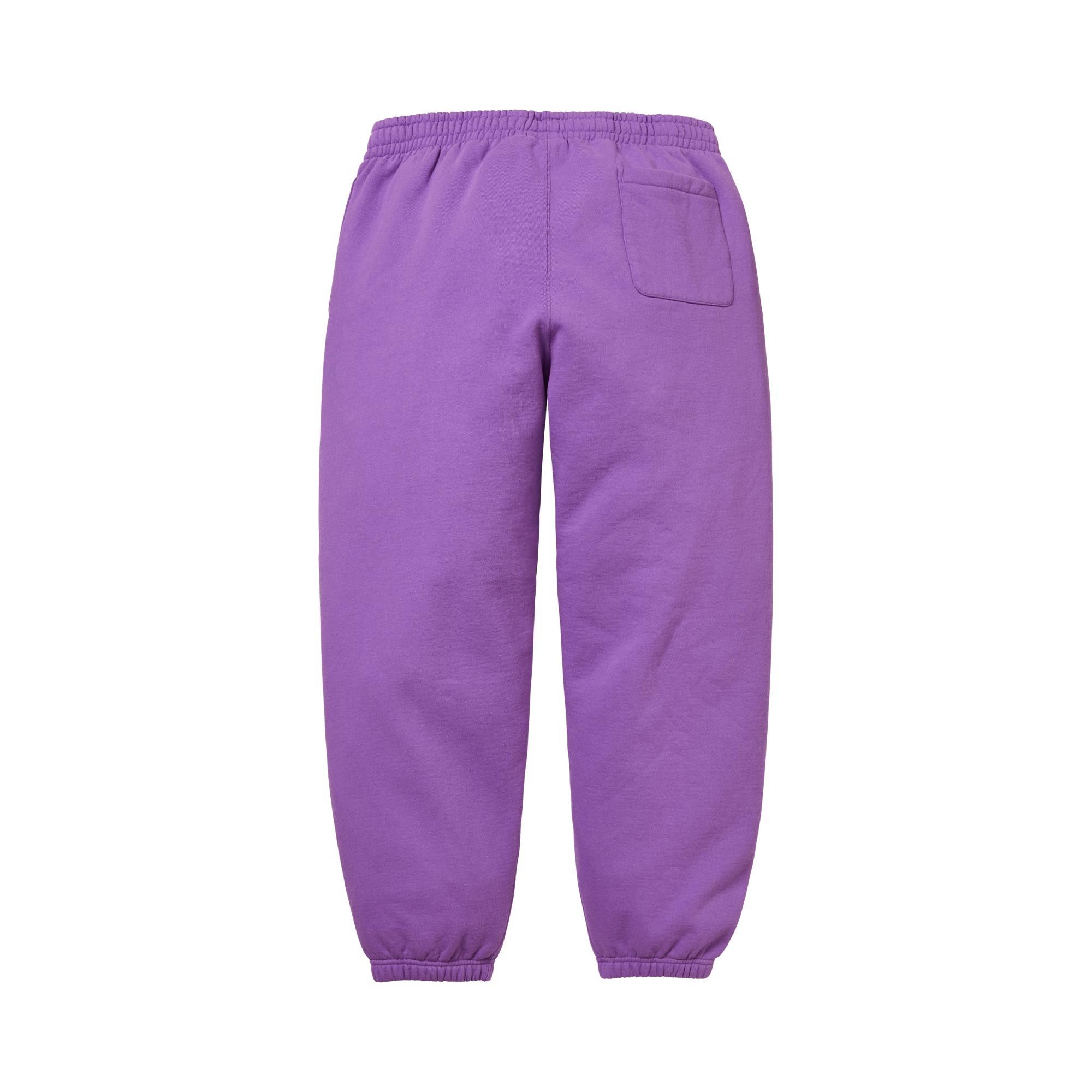 Buy Supreme Satin Appliqué Sweatpant 'Violet' - FW25P93 VIOLET | GOAT
