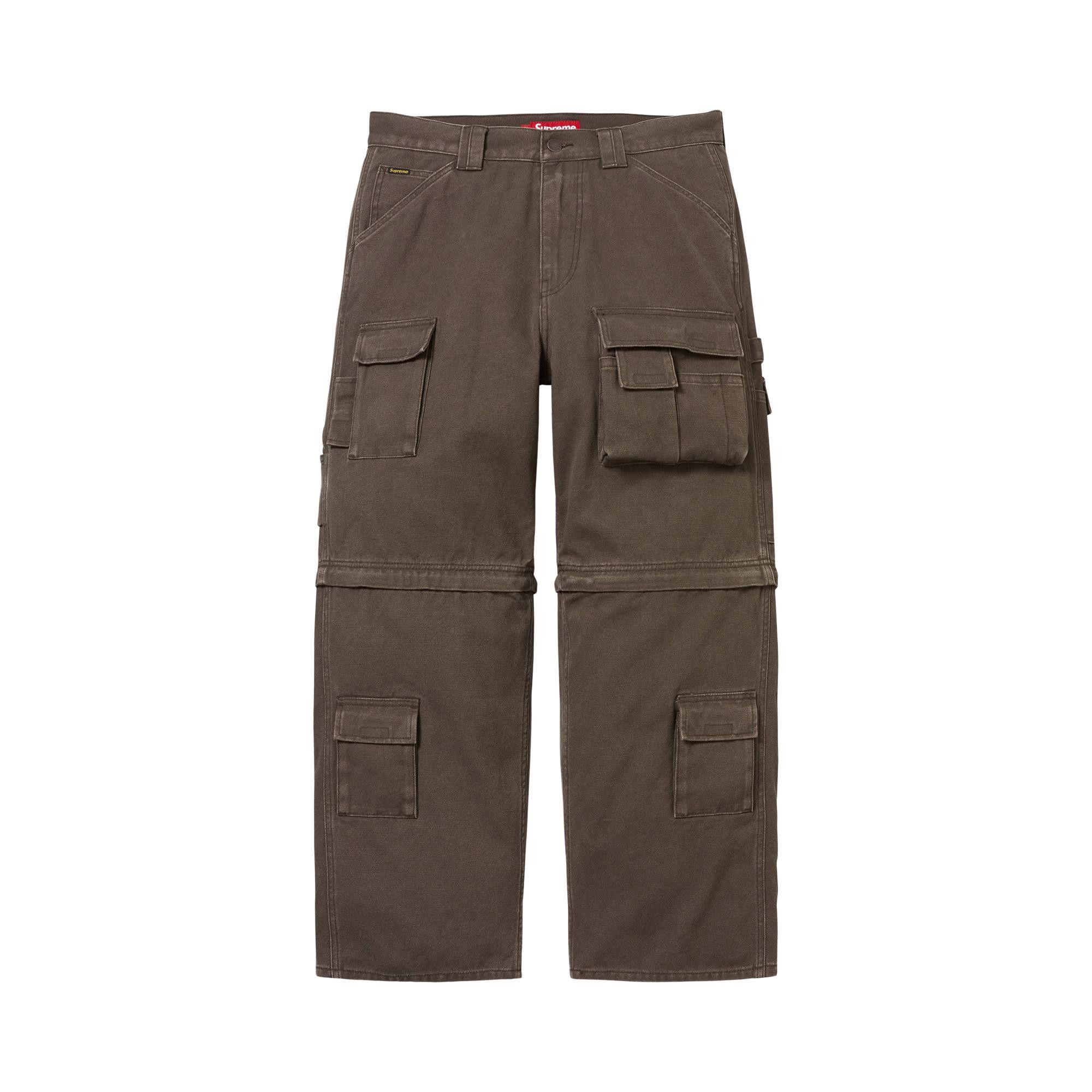 ラッキー　Zip-Off Utility Pant Brown Buy Supreme Zip-Off Utility Pant 'Brown' - FW25P70 BROWN | GOAT