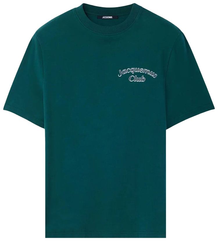 Jacquemus Le T Shirt Club Dark Green