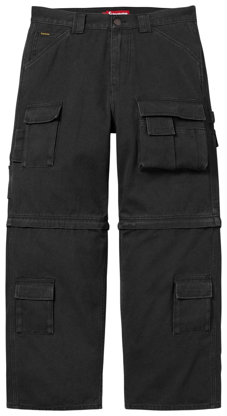 Supreme Zip Off Utility Pant Black