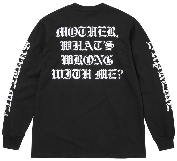 Supreme x The Exorcist Mother Long Sleeve Tee Black