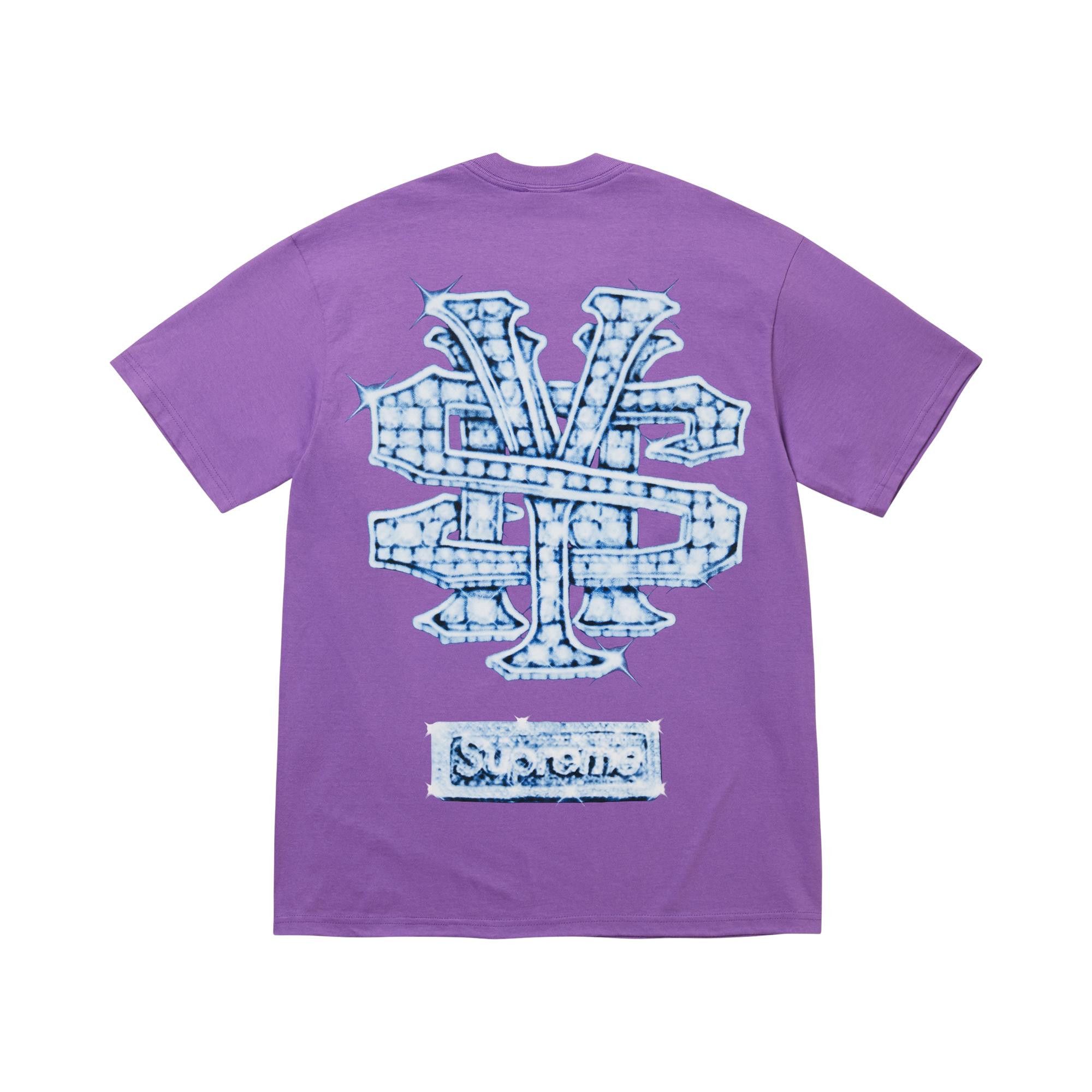 Buy Supreme Snowman Tee 'Purple' - FW25T20 PURPLE | GOAT