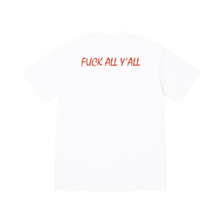 Supreme Split Tee White