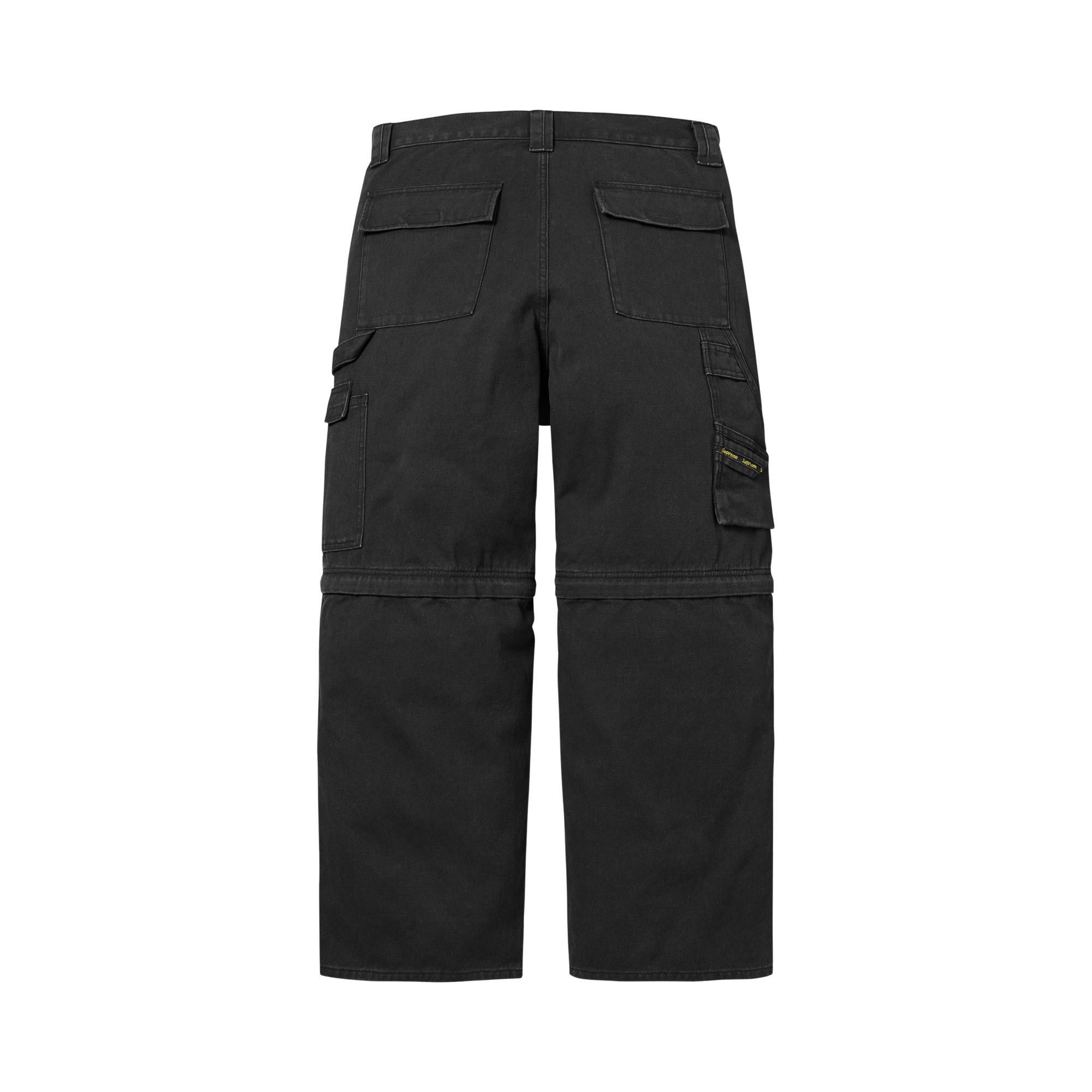 パンツ 21aw Supreme Zip-Off Utility Pant Black Buy Supreme Zip-Off Utility Pant 'Black' - FW25P70 BLACK | GOAT