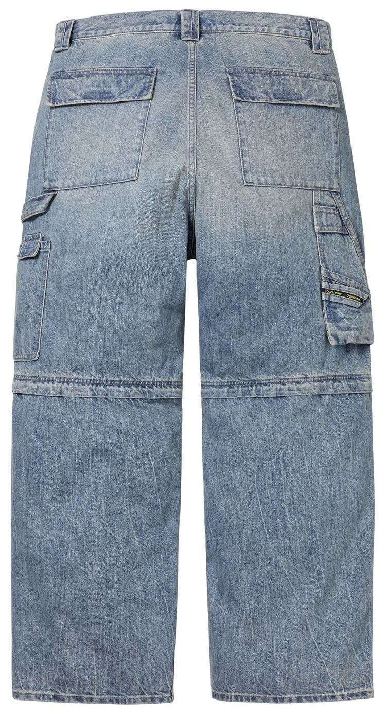 Supreme Zip Off Utility Pant Denim