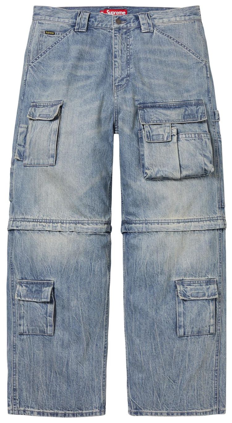 Supreme Zip Off Utility Pant Denim