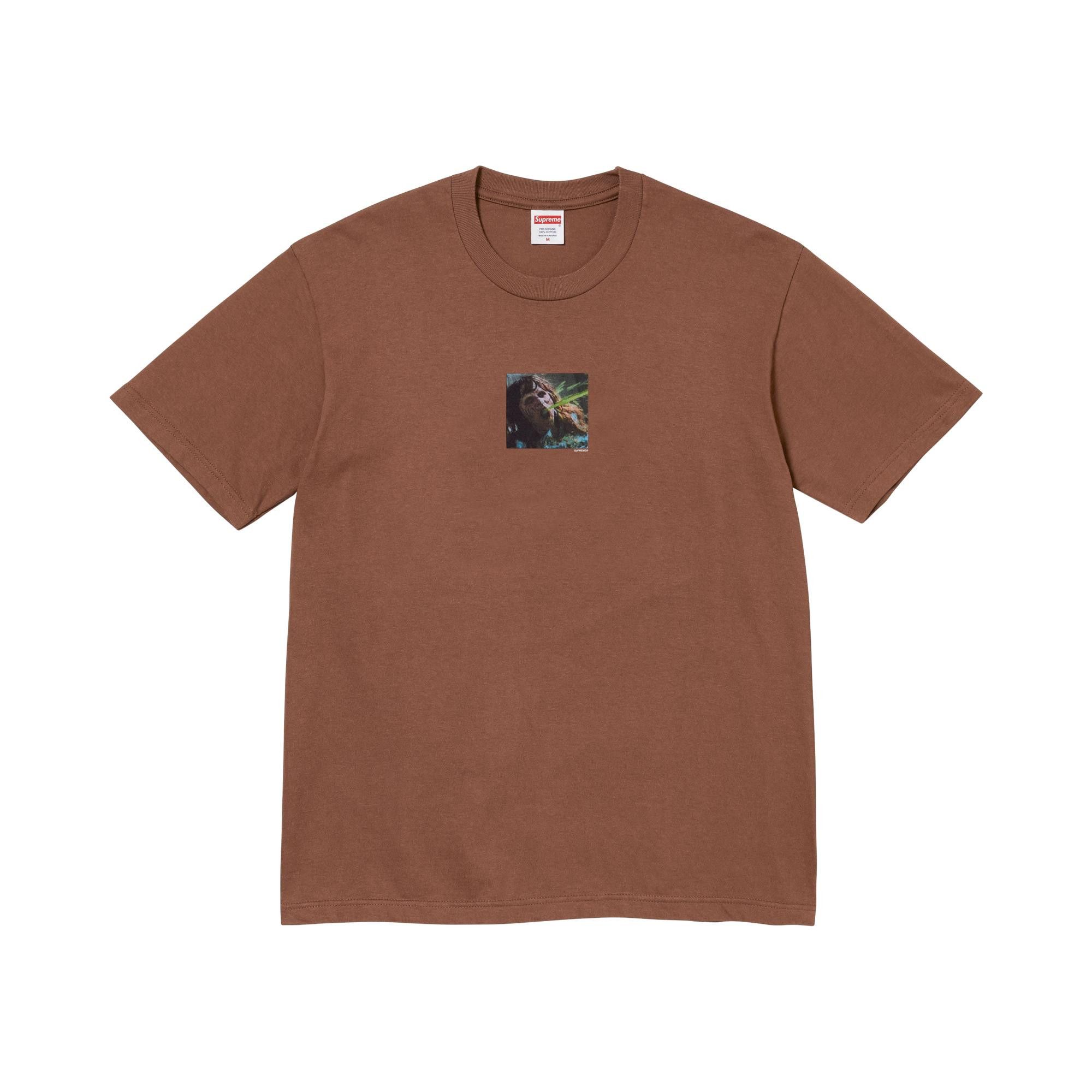 Buy Supreme x The Exorcist Puke Tee 'Brown' - FW25T6 BROWN | GOAT