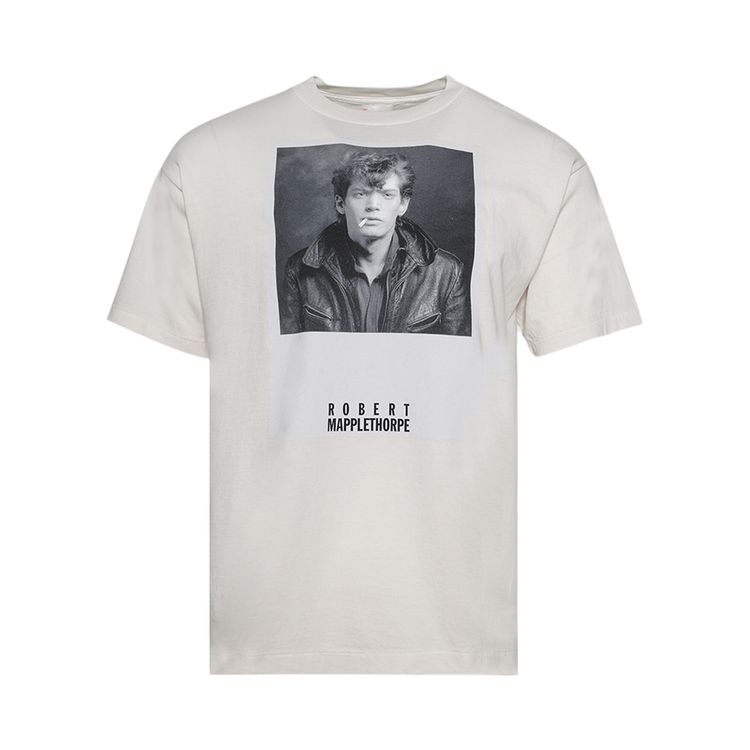 SAINT Mxxxxxx Portrait Short Sleeve Tee White