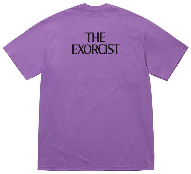 Supreme x The Exorcist Puke Tee Purple