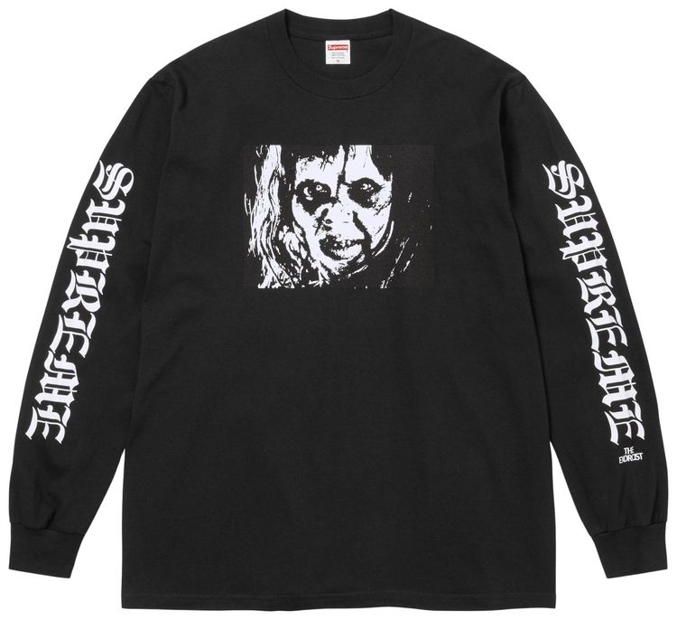 Supreme x The Exorcist Mother Long Sleeve Tee Black