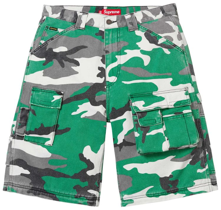 Supreme Zip Off Utility Pant Green Camo