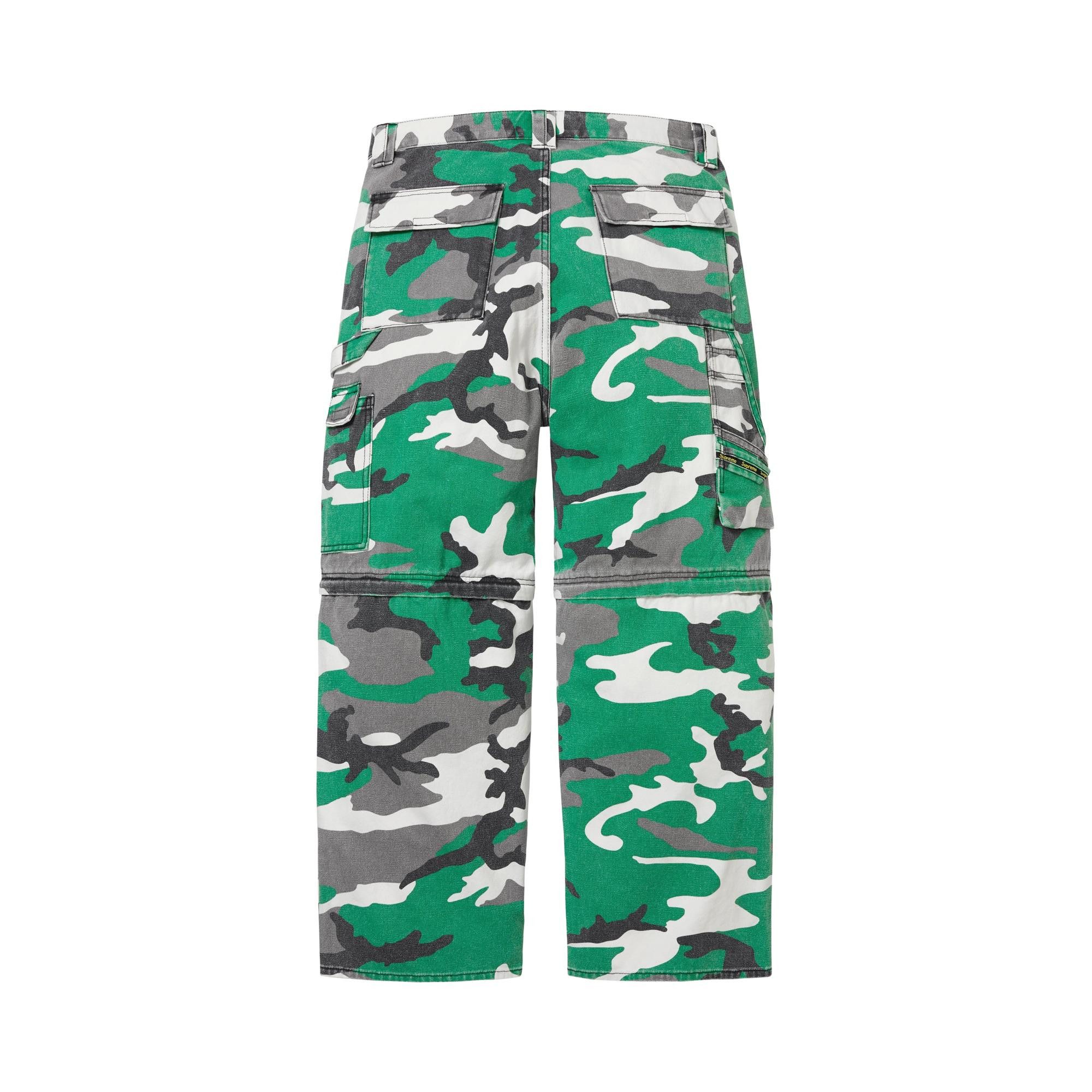 Buy Supreme Zip-Off Utility Pant 'Green Camo' - FW25P70 GREEN CAMO