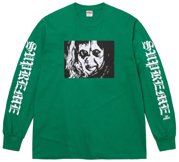 Supreme x The Exorcist Mother Long Sleeve Tee Light Pine