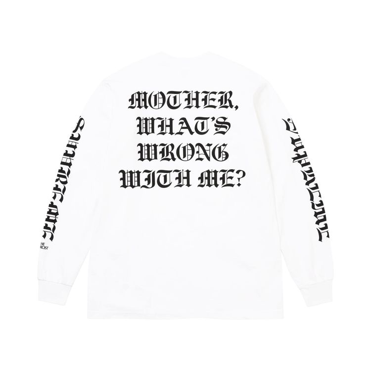Supreme x The Exorcist Mother Long Sleeve Tee White