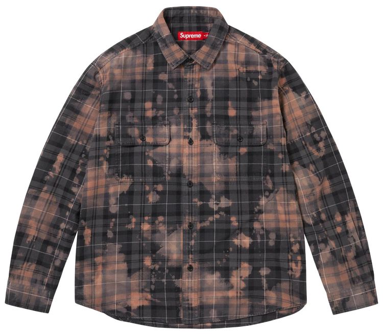 Supreme x The Exorcist Flannel Shirt Black