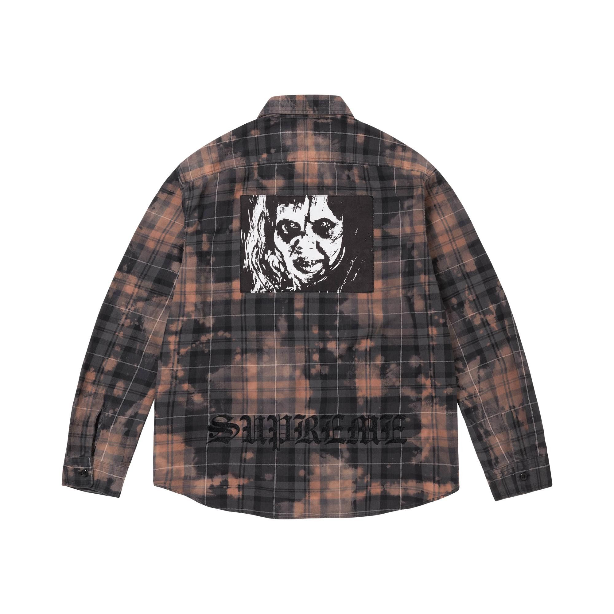 トップス Supreme x The Exorcist Flannel Shirt Buy Supreme x The Exorcist Flannel Shirt 'Black' - FW25S17 BLACK