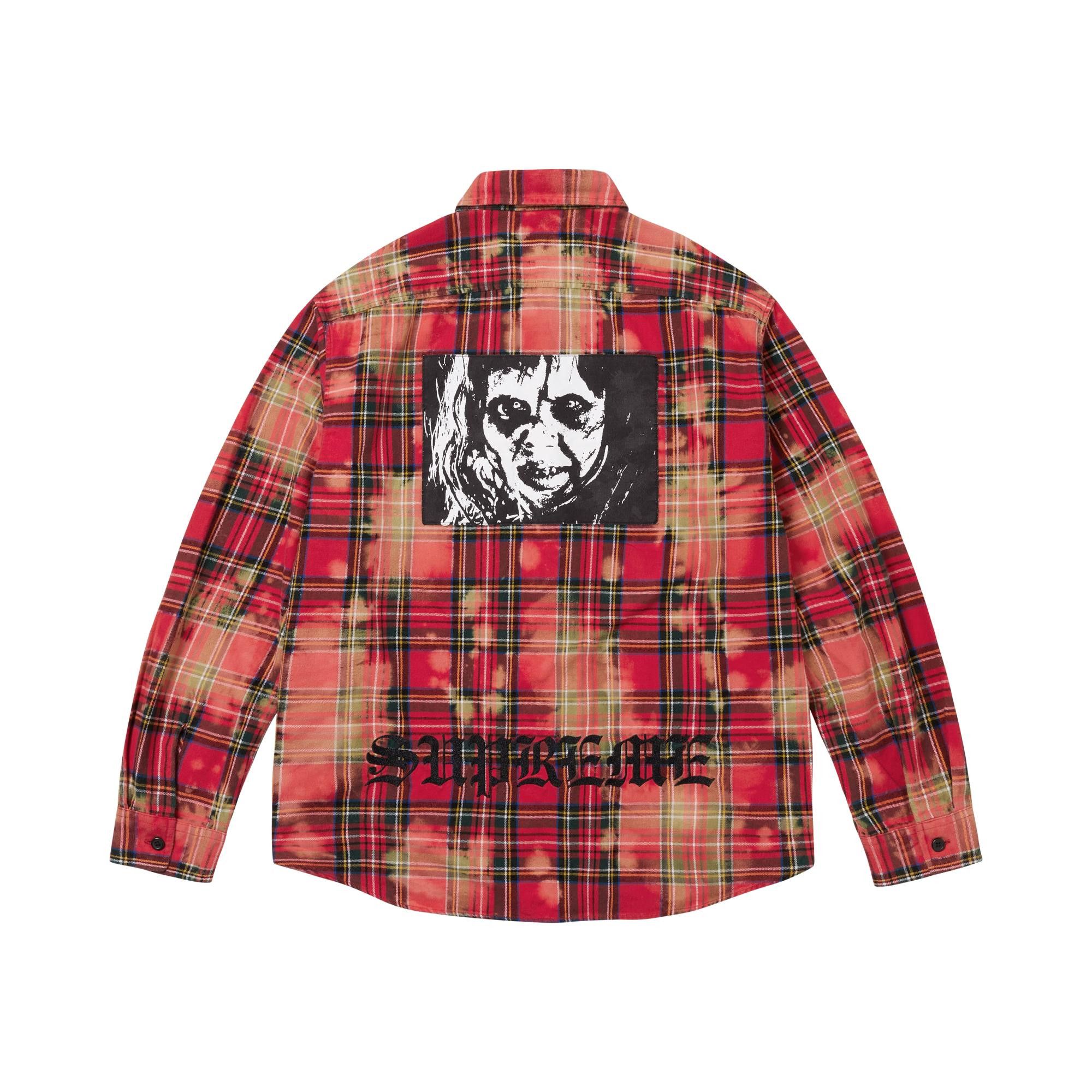 Buy Supreme x The Exorcist Flannel Shirt 'Red' - FW25S17 RED | GOAT