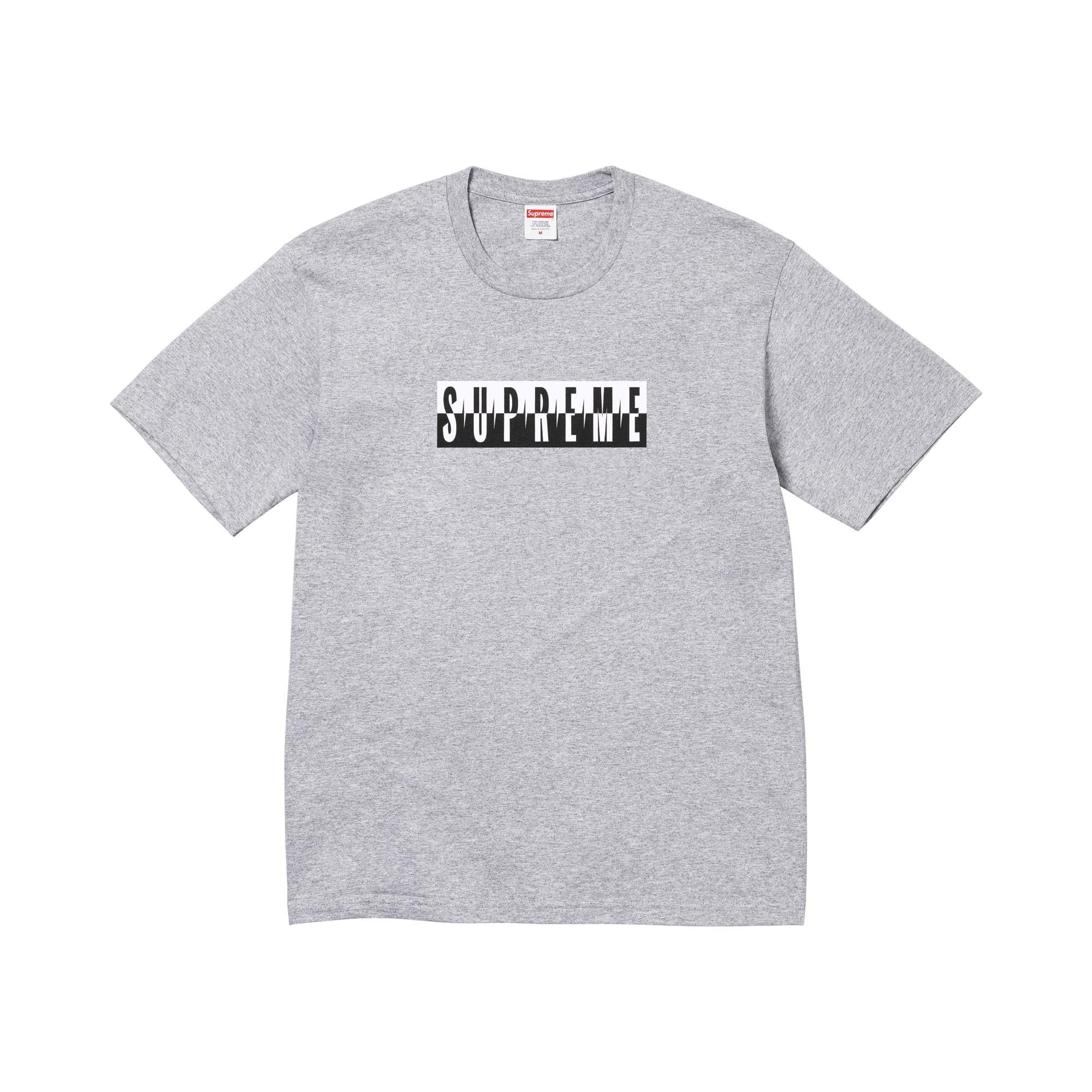 トップス supreme split tee Supreme Split Tee (FW25) Light Pink Men's - FW25 - US