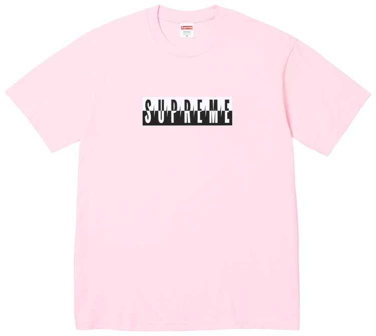 Supreme Split Tee Light Pink