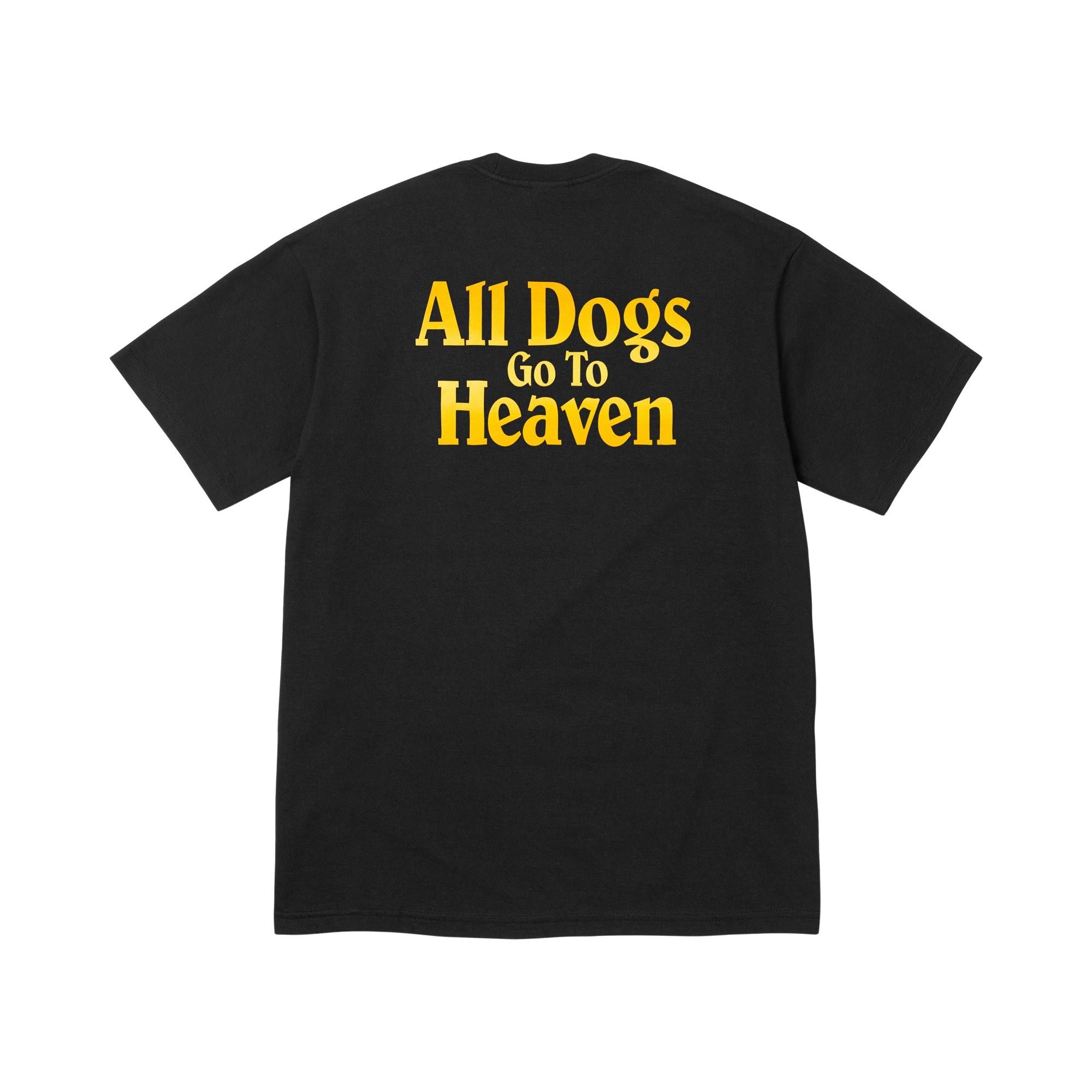 トップス Supreme All Dogs Go To Heaven Tee \"Black Supreme All Dogs Go To Heaven Tee Black Men's - FW25 - US