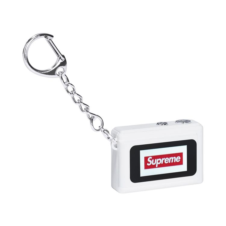 Buy Supreme Digital Camera Keychain 'White' FW25A102 WHITE GOAT