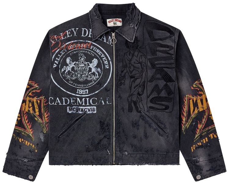 Vale Forever Destruction Work Jacket Black