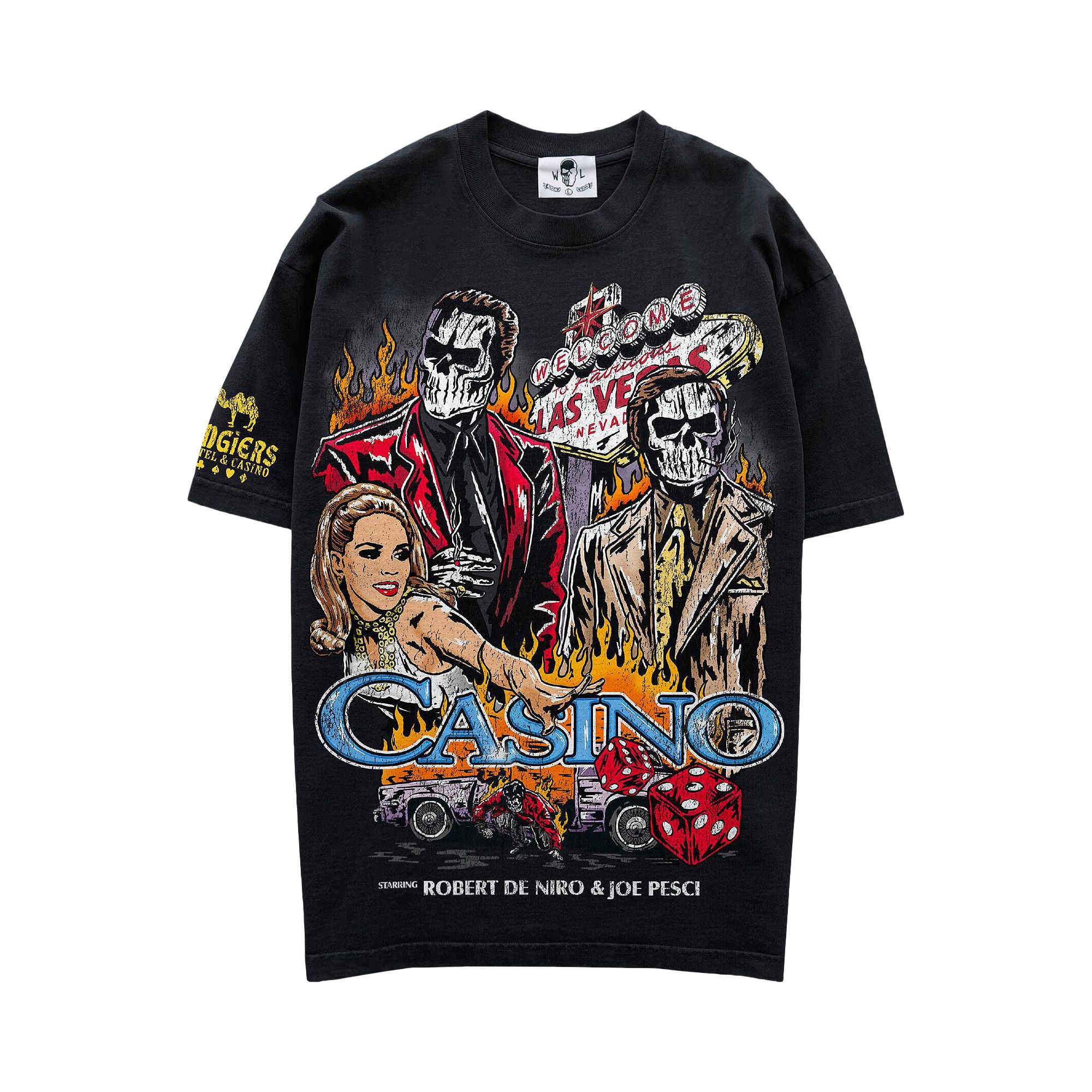 Buy Warren Lotas Casino T-Shirt 'Black' - 101GDBLK1482 | GOAT