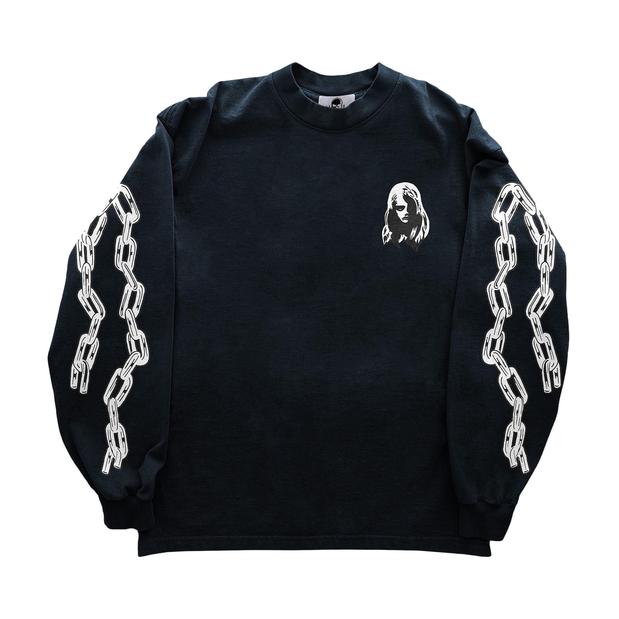 Buy Warren Lotas Chain Link Long Sleeve T-Shirt 'Black