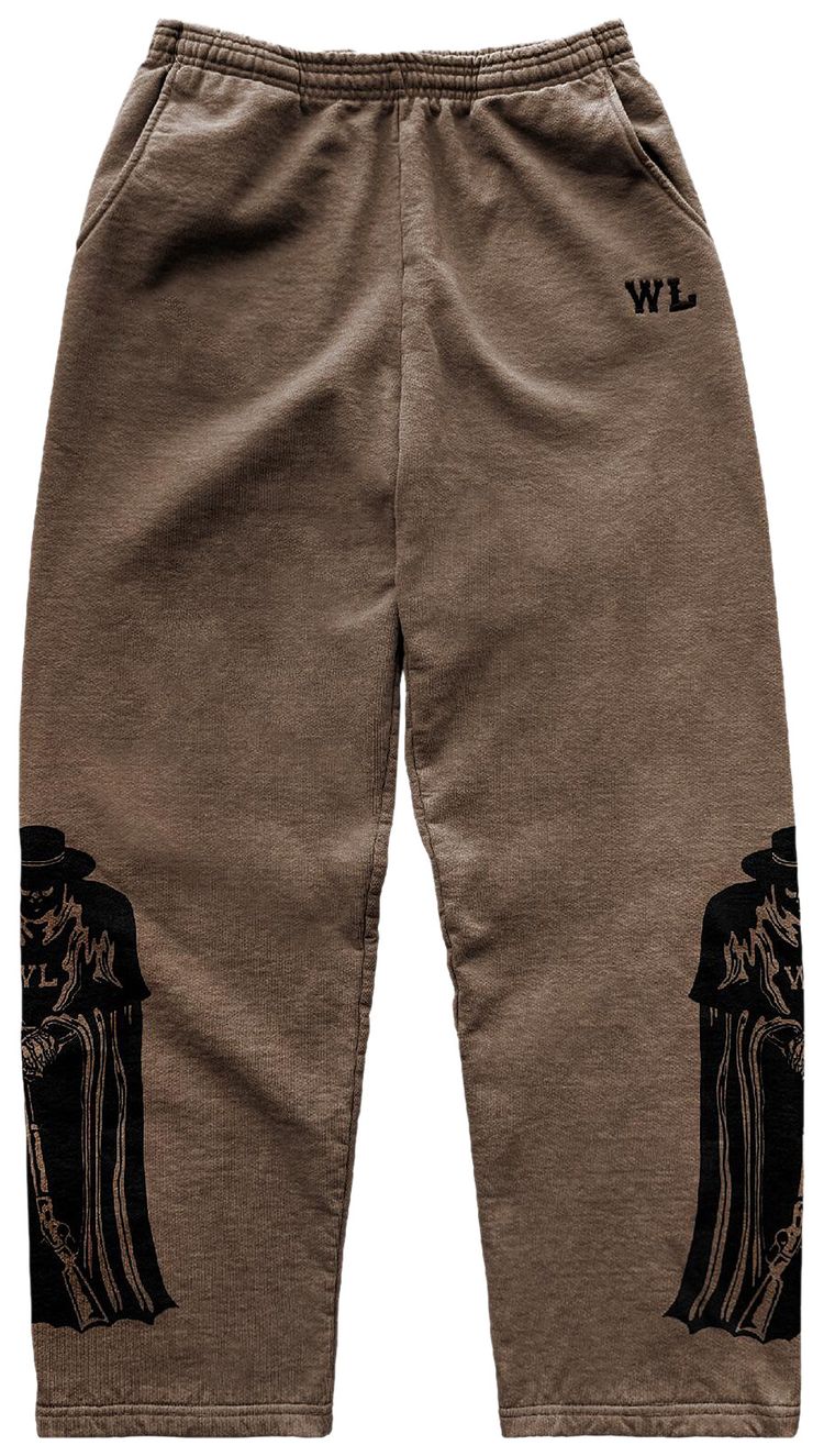 Warren Lotas Duster and Rifle Sweatpants Brown