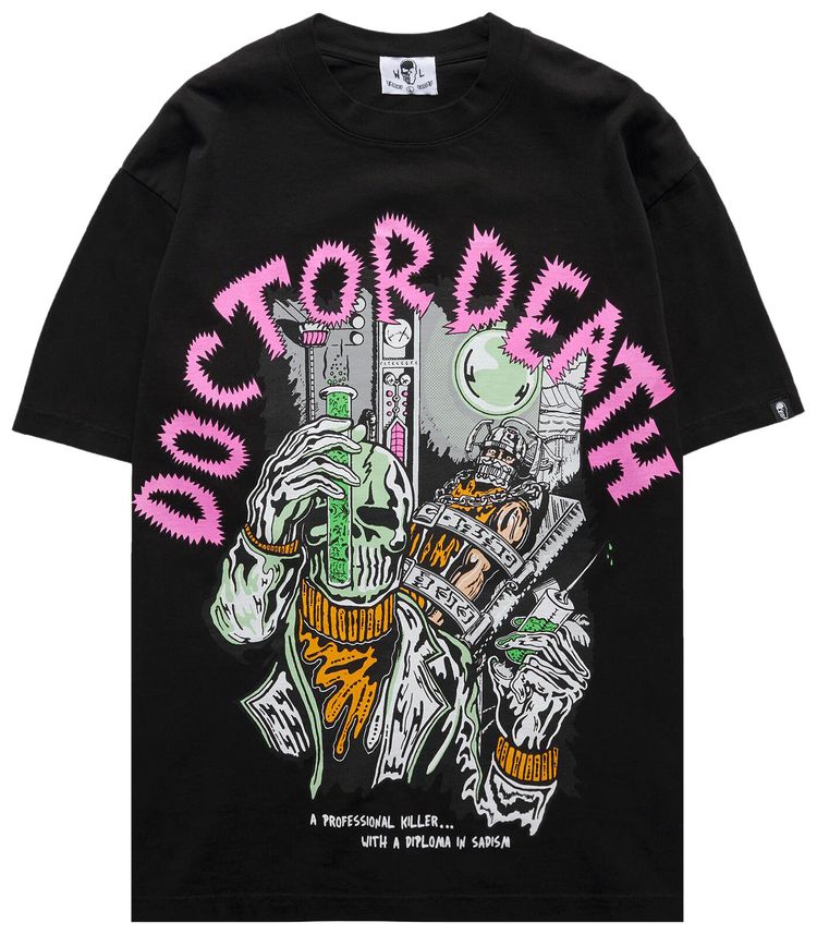 Warren Lotas Dr Death Remix T Shirt Black