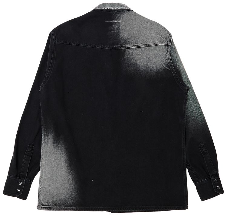 MM6 Maison Margiela Long Sleeve Shirt Black