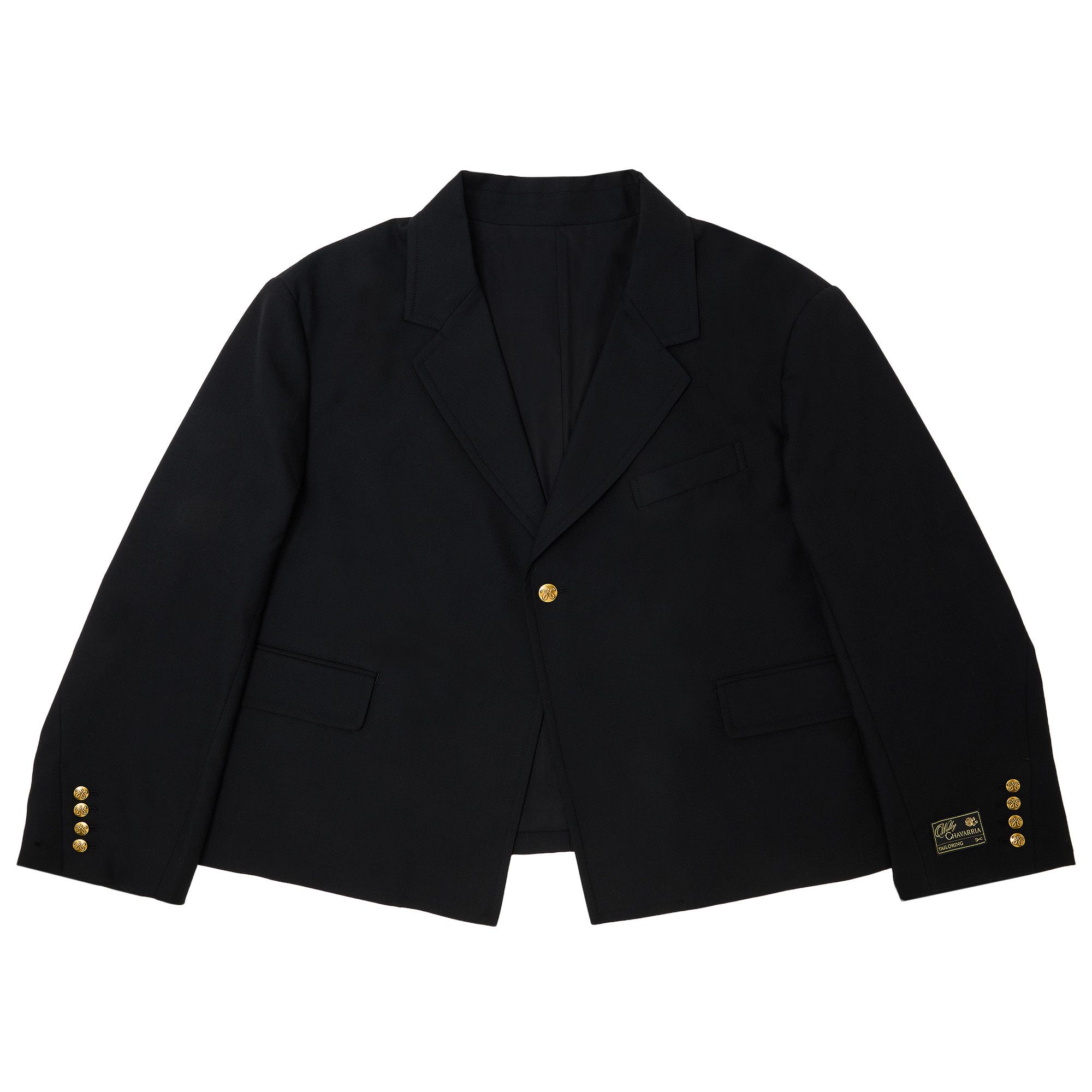 Buy Willy Chavarria Box Cutter Jacket 'Black' - WCJKT0048 001 | GOAT