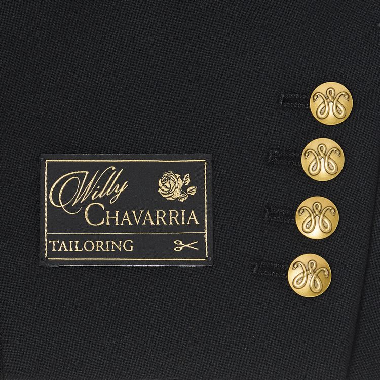 Willy Chavarria Box Cutter Jacket Black