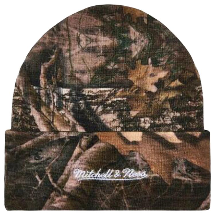 Supreme x Mitchell  Ness NCAA Beanie TrueTimber Kanati Camo