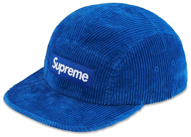 Supreme Corduroy Camp Cap Royal