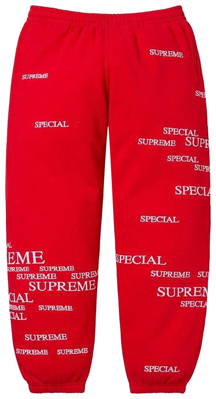 Supreme Special Sweatpant Red