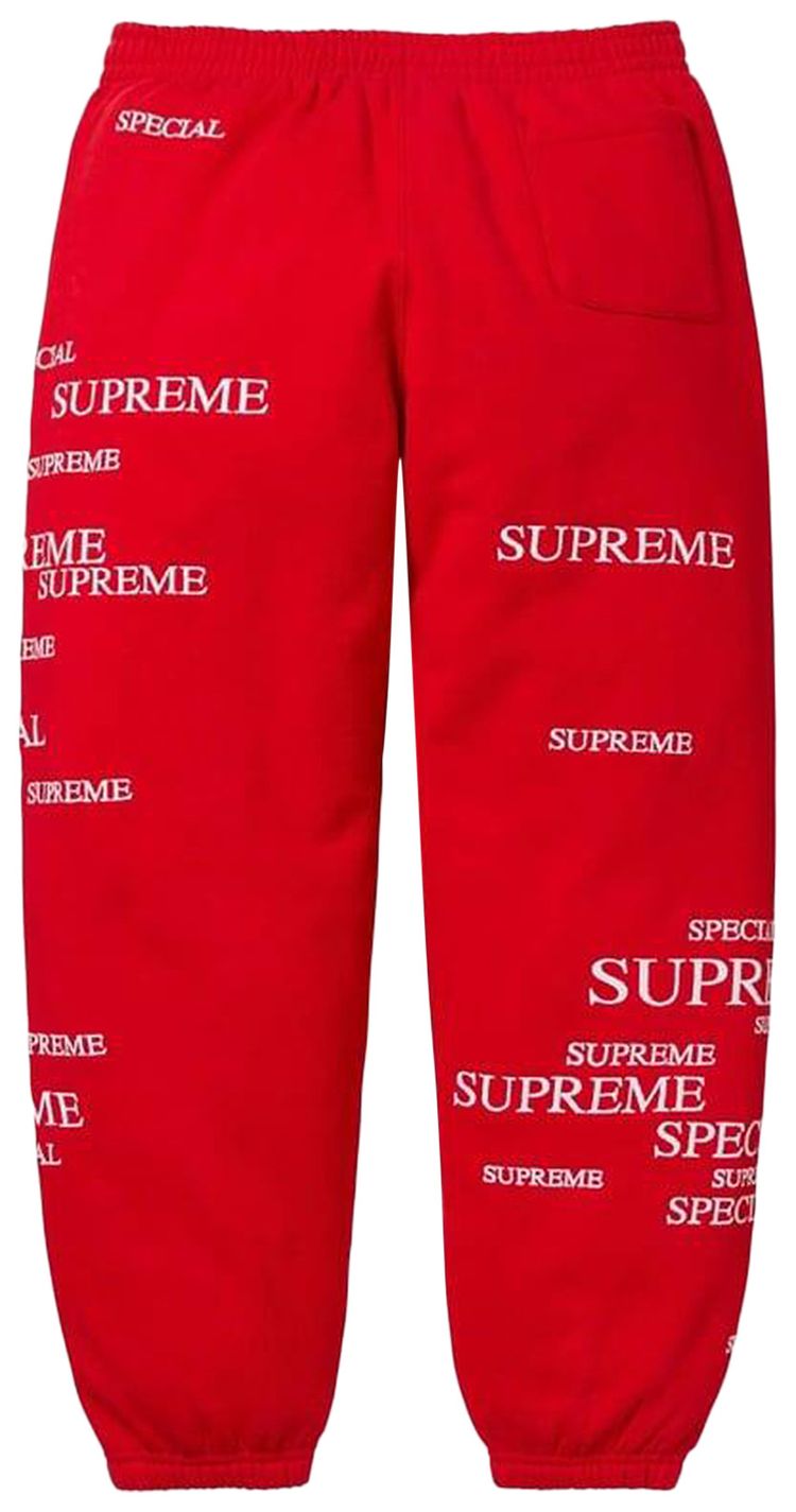 Supreme Special Sweatpant Red