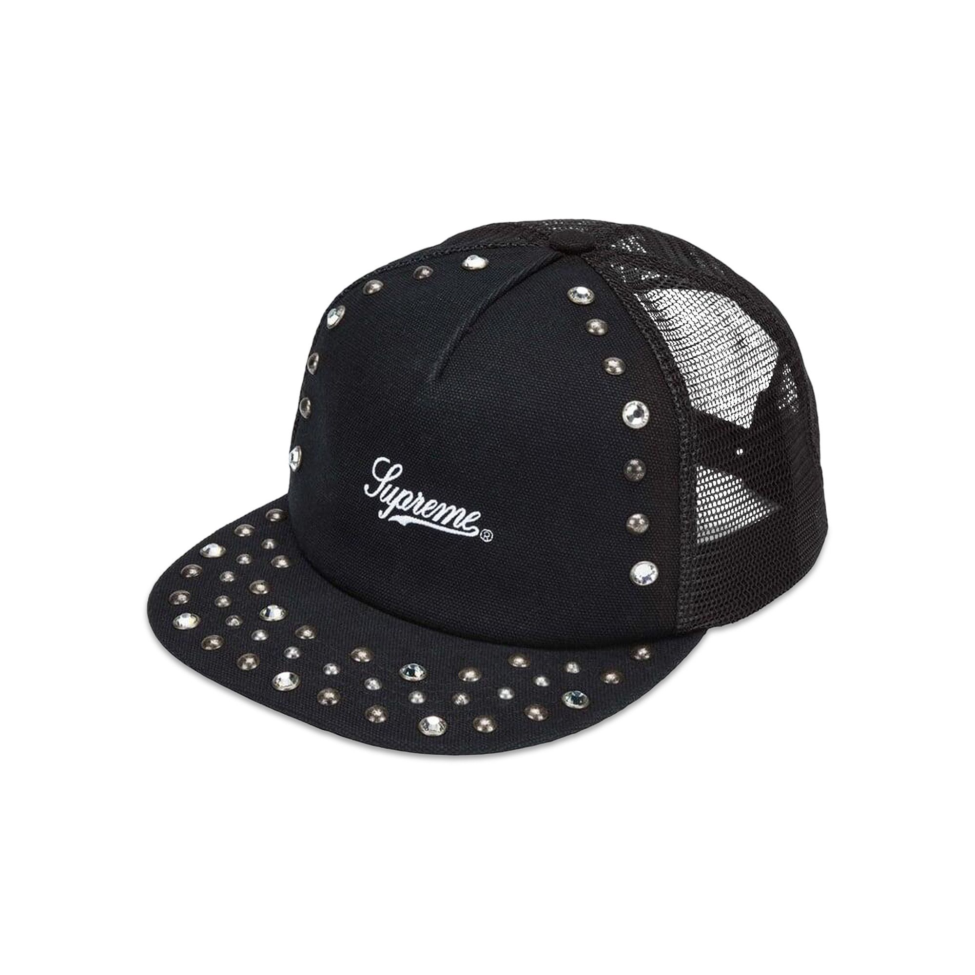 Achetez des Supreme x b.b. Simon Studded Canvas 6-Panel 'Black