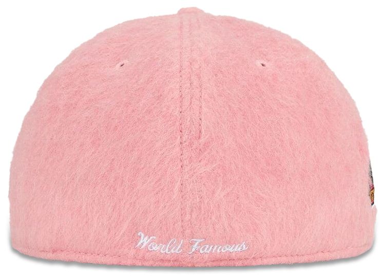 Supreme Mohair Box Logo New Era Pink