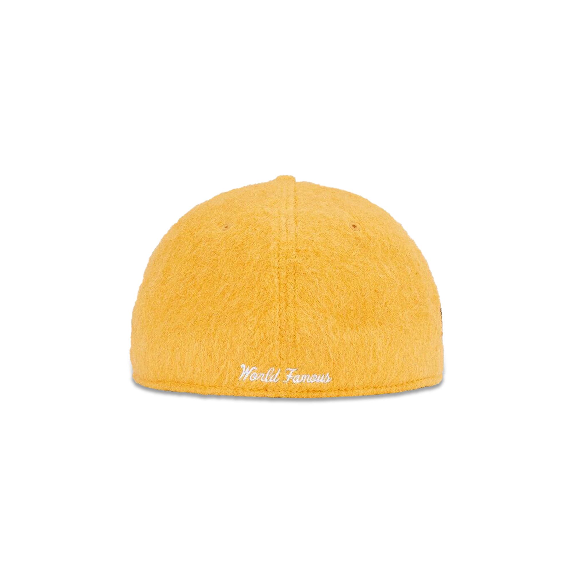 Buy Supreme Mohair Box Logo New Era 'Dark Yellow' - FW24H60 DARK