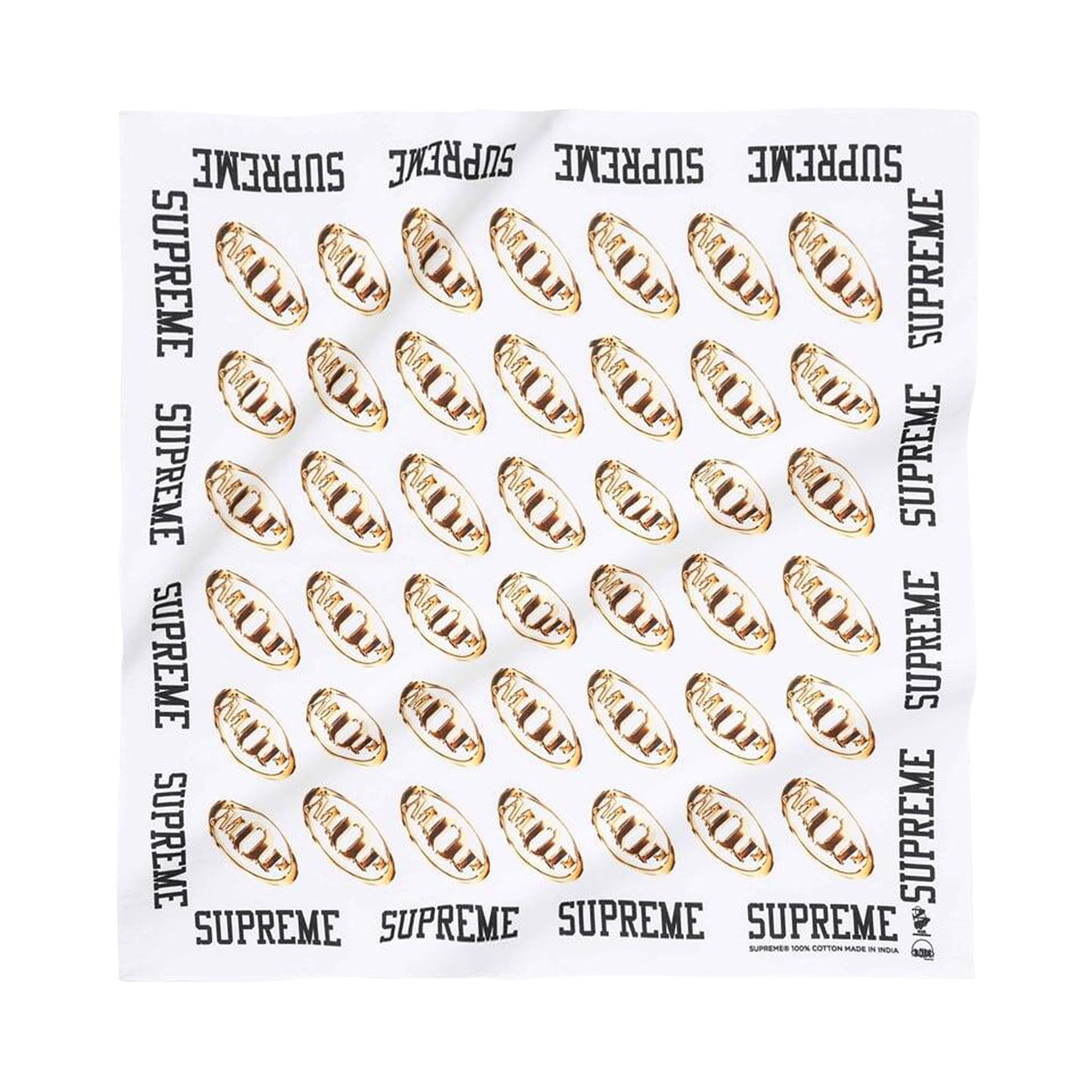 Supreme M.O.P. Bandana（エムオーピーバンダナ） Buy Supreme M.O.P. Bandana 'White' - FW24A70 WHITE | GOAT