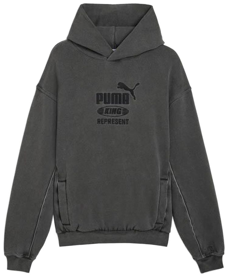 Puma x Represent Graphic Hoodie Flat Dark Grey