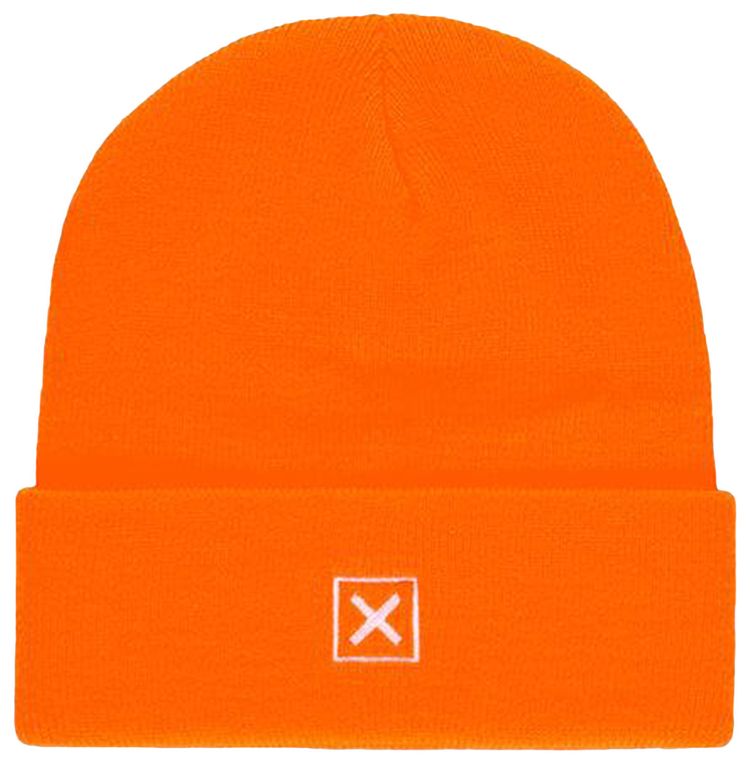 XHIBITION X Logo Beanie Orange