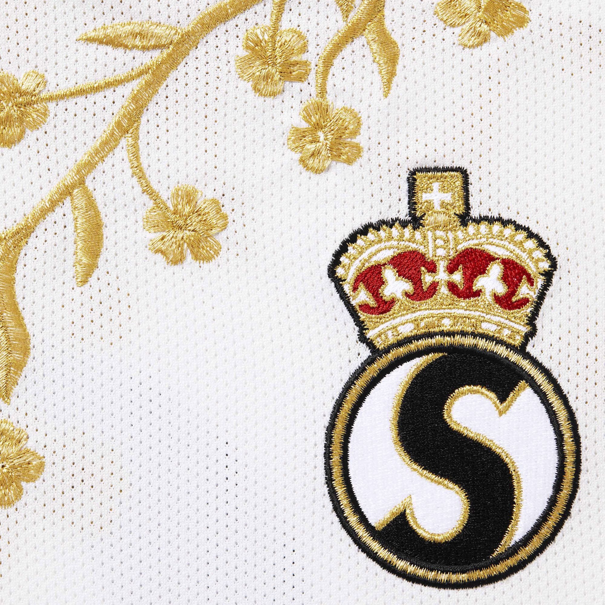 Buy Supreme Floral Soccer Jersey 'White' - FW25KN52 WHITE | GOAT