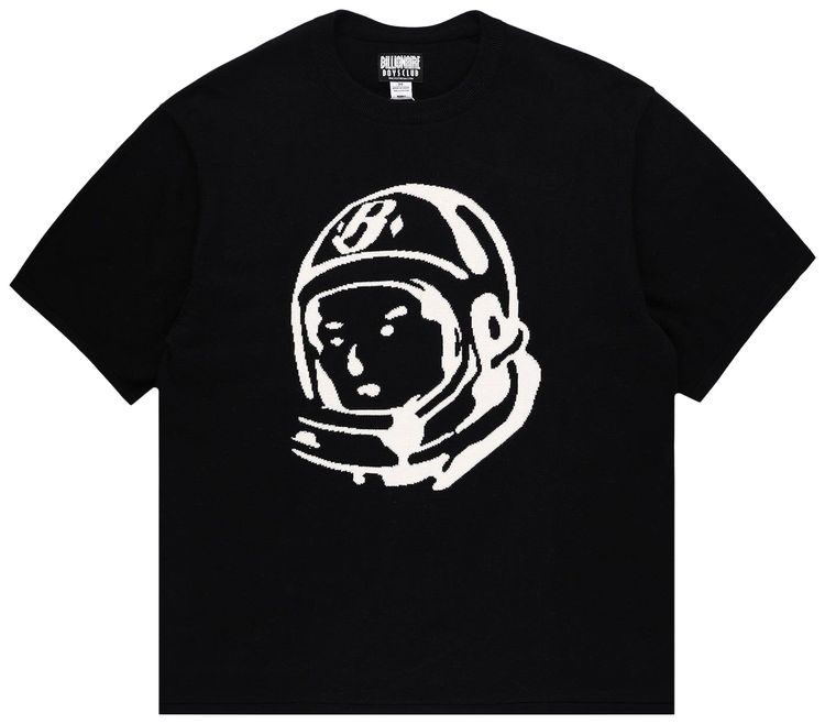 Billionaire Boys Club Helmet Short Sleeve Sweater Black
