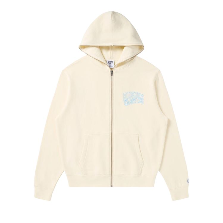 Billionaire Boys Club Small Curve Zip Hoodie Winter White