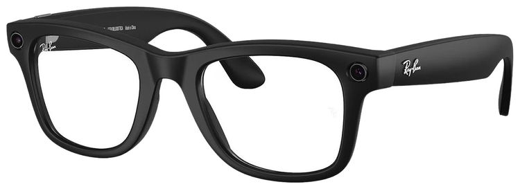 Ray Ban Wayfarer Meta Gen 2 Matte BlackClear